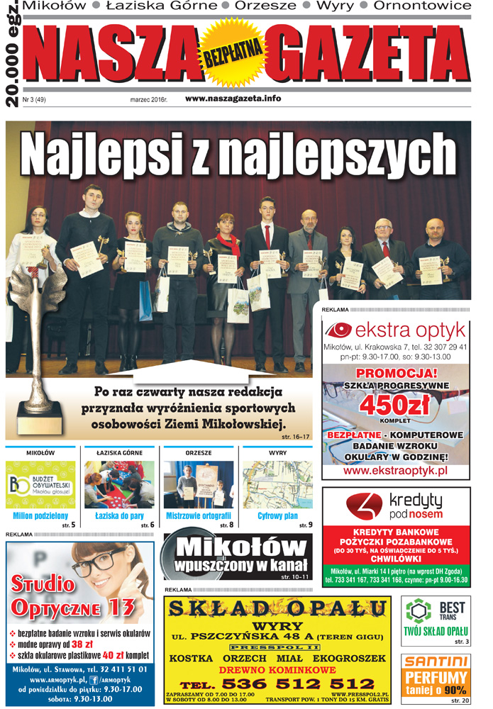 E-wydanie "Nasza Gazeta" - marzec 2016