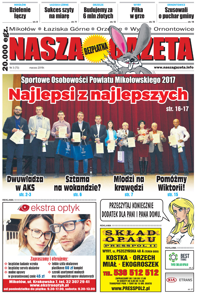 E-wydanie "Nasza Gazeta" - marzec 2018