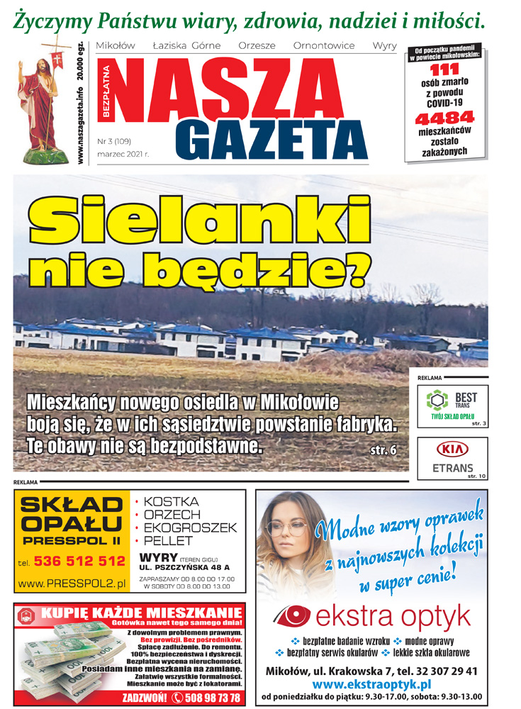 E-wydanie "Nasza Gazeta" - marzec 2021