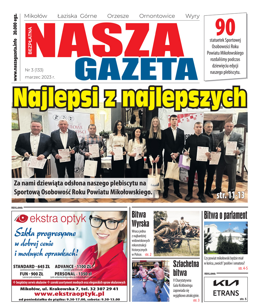 E-wydanie "Nasza Gazeta" - marzec 2023