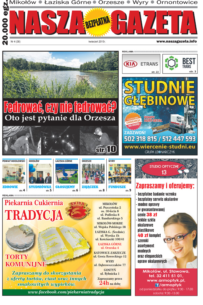 E-wydanie "Nasza Gazeta" - kwiecień 2015