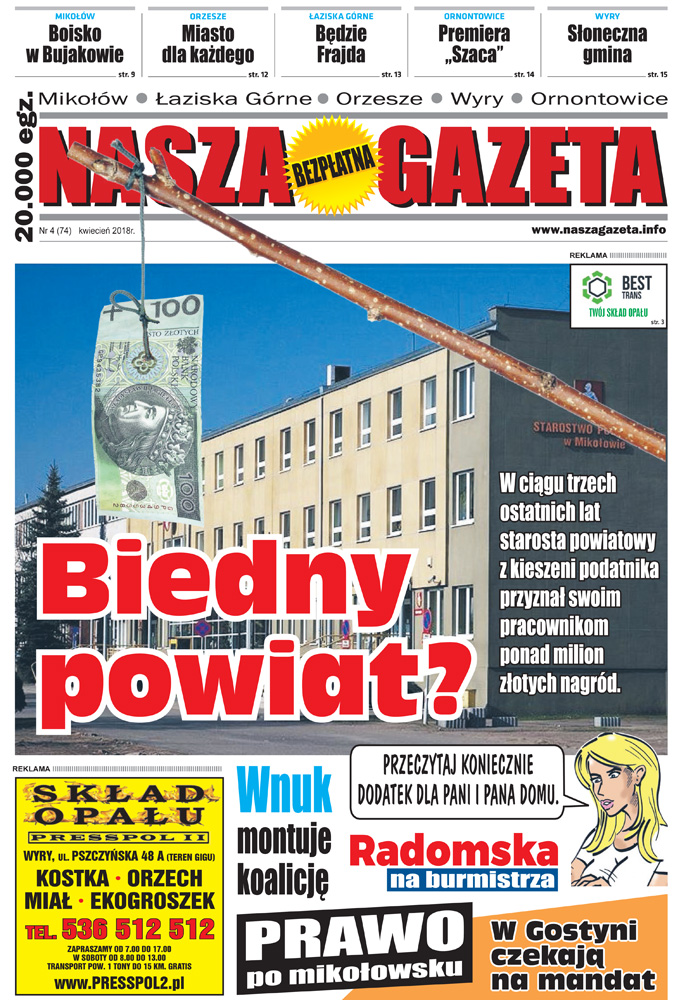 E-wydanie "Nasza Gazeta" - kwiecień 2018