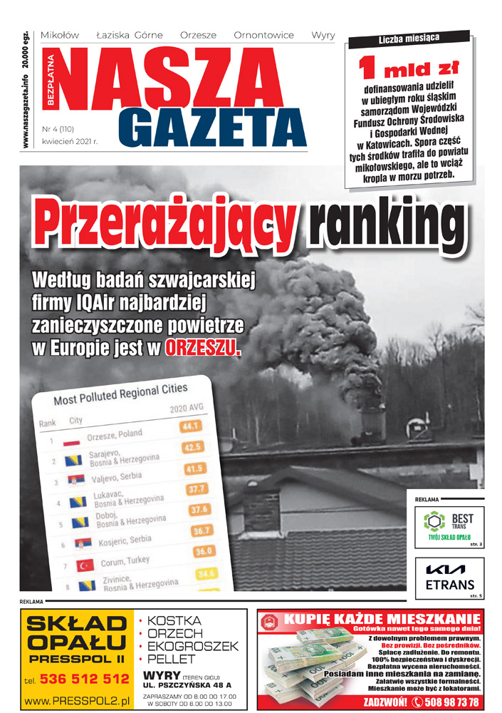 E-wydanie "Nasza Gazeta" - kwiecień 2021