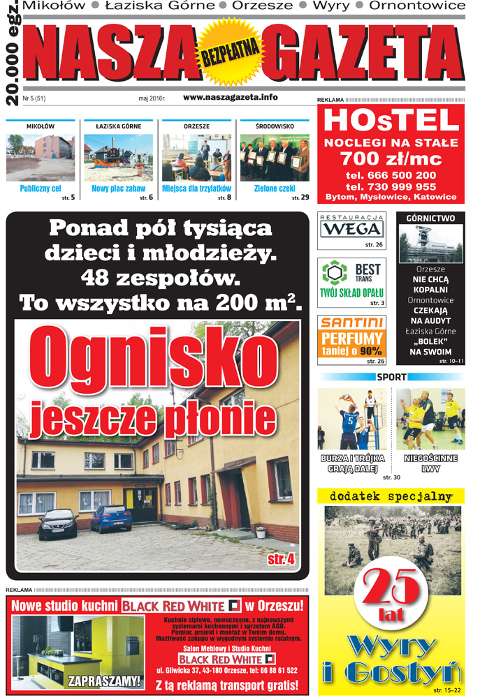 E-wydanie "Nasza Gazeta" - maj 2016