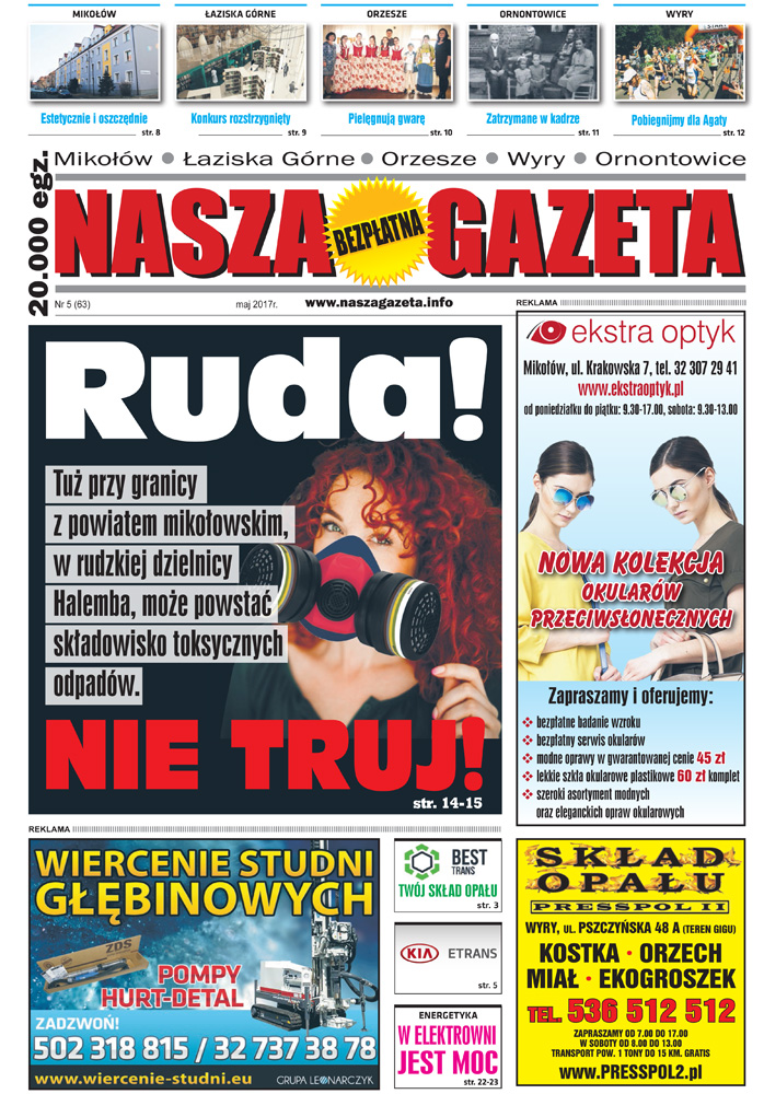 E-wydanie "Nasza Gazeta" - maj 2017