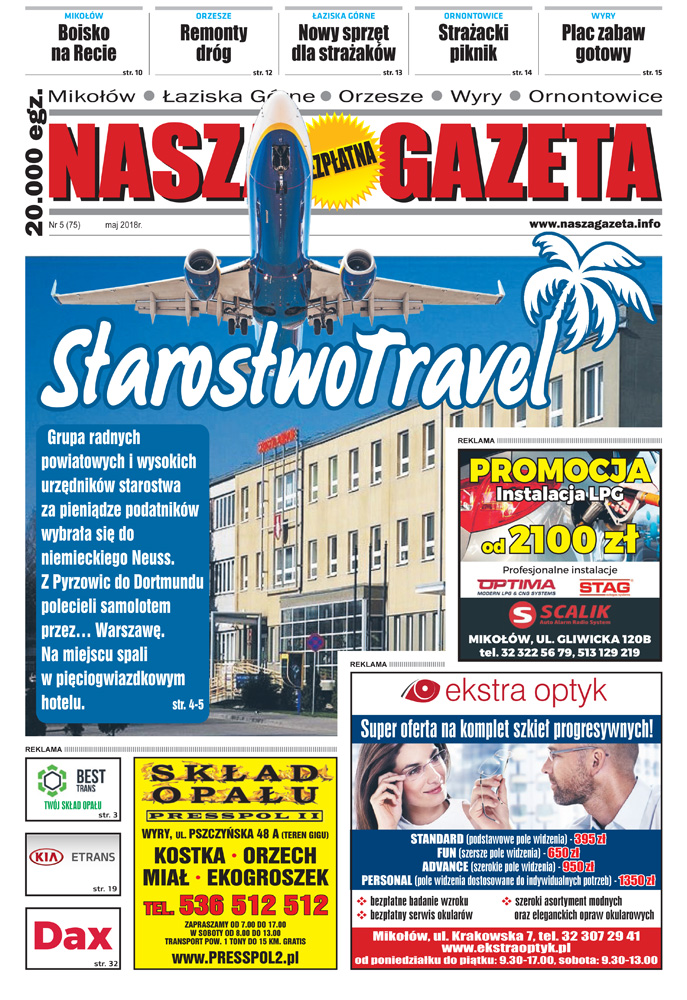 E-wydanie "Nasza Gazeta" - maj 2018
