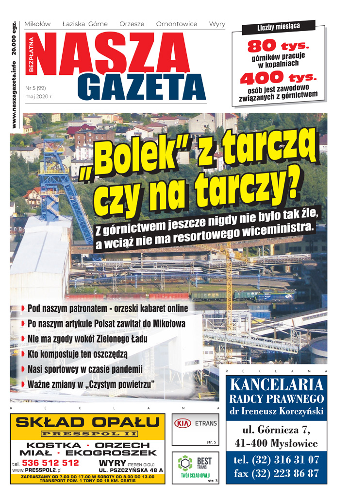 E-wydanie "Nasza Gazeta" - maj 2020