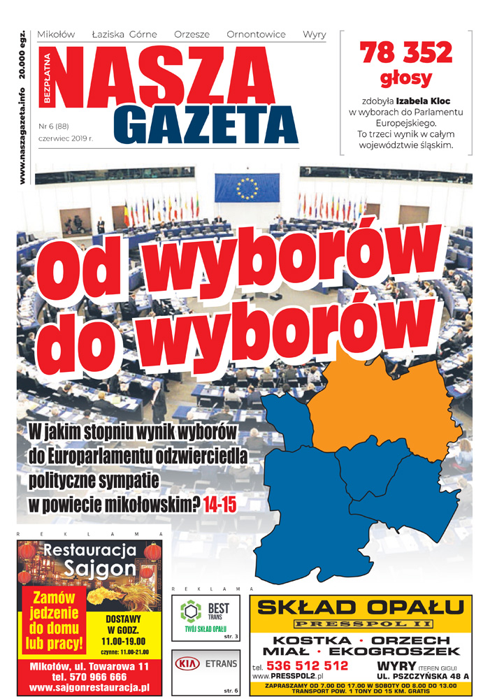 E-wydanie "Nasza Gazeta" - czerwiec 2019
