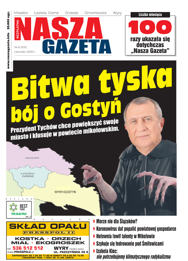E-wydanie "Nasza Gazeta" - czerwiec 2020
