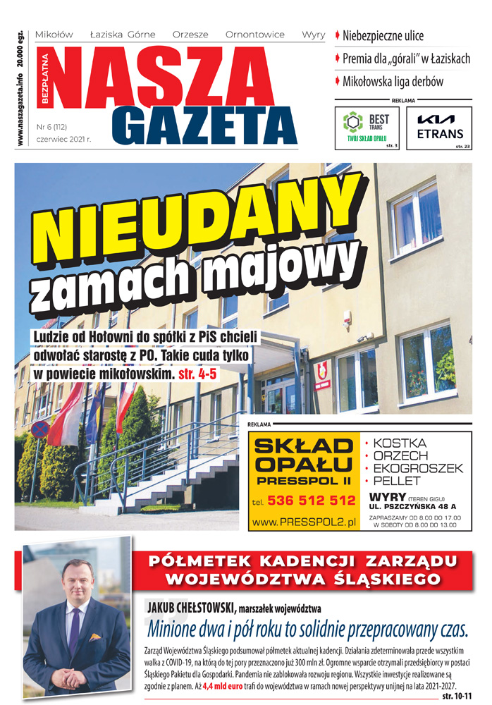 E-wydanie "Nasza Gazeta" - czerwiec 2021