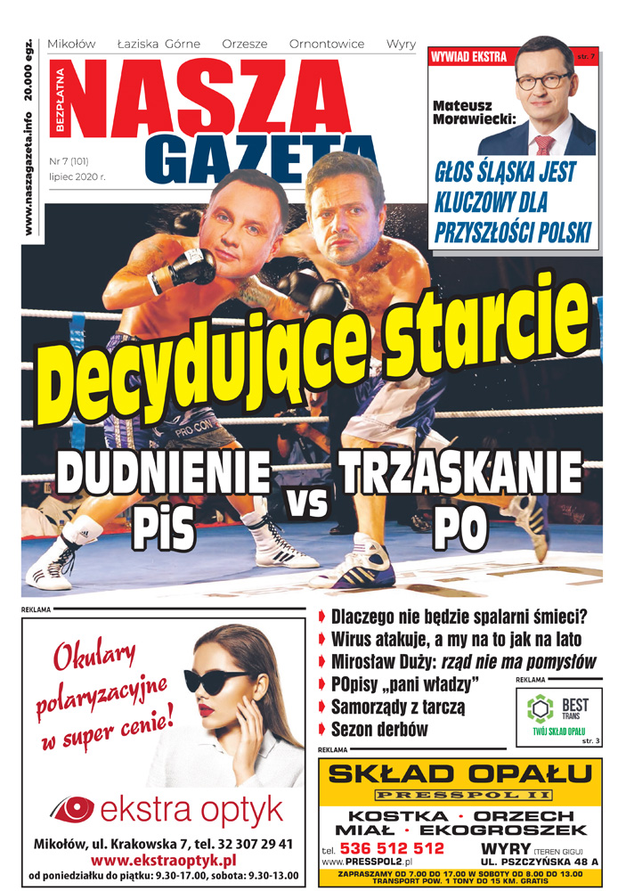 E-wydanie "Nasza Gazeta" - lipiec 2020