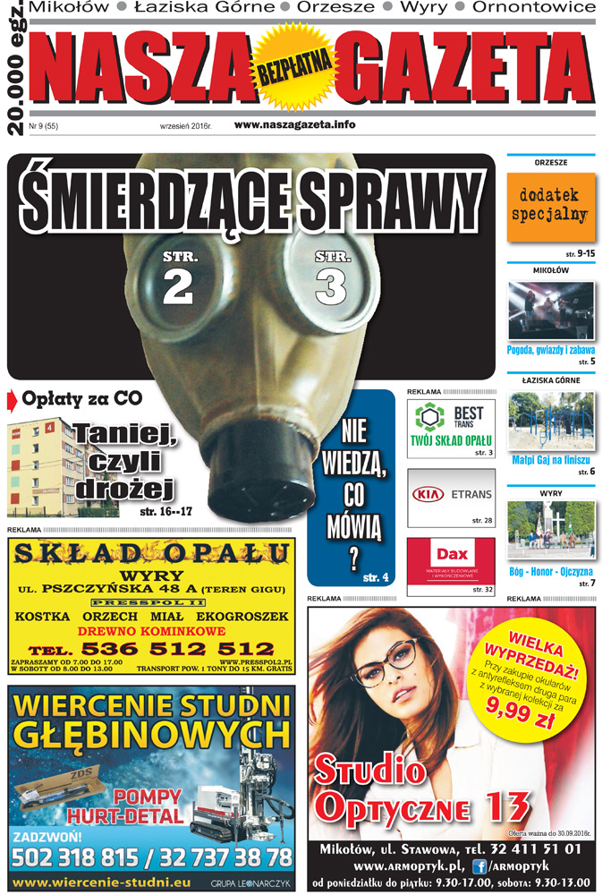 E-wydanie "Nasza Gazeta" - wrzesień 2016