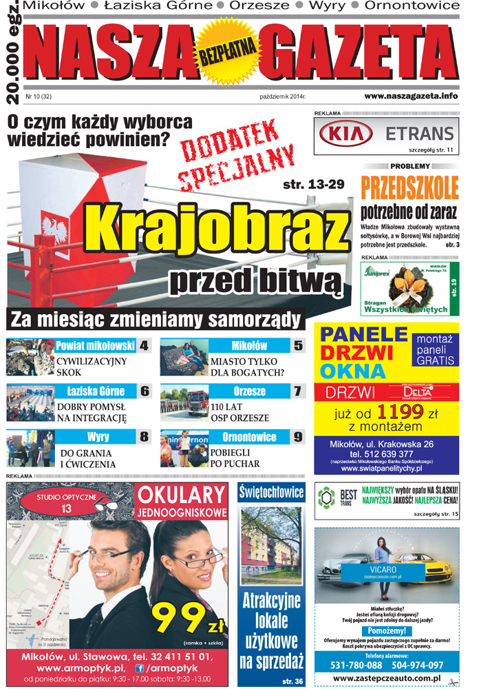 E-wydanie "Nasza Gazeta" - październik 2014