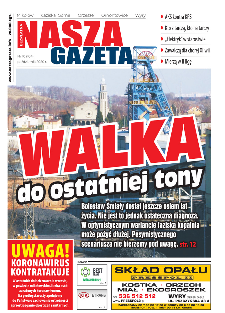 E-wydanie "Nasza Gazeta" - październik 2020