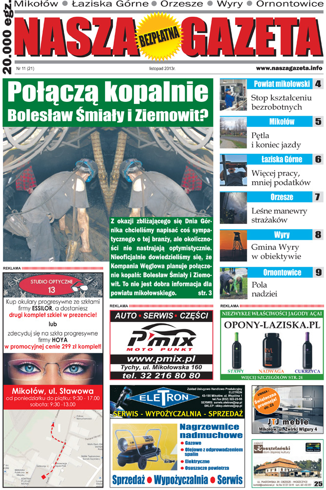 E-wydanie "Nasza Gazeta" - listopad 2013