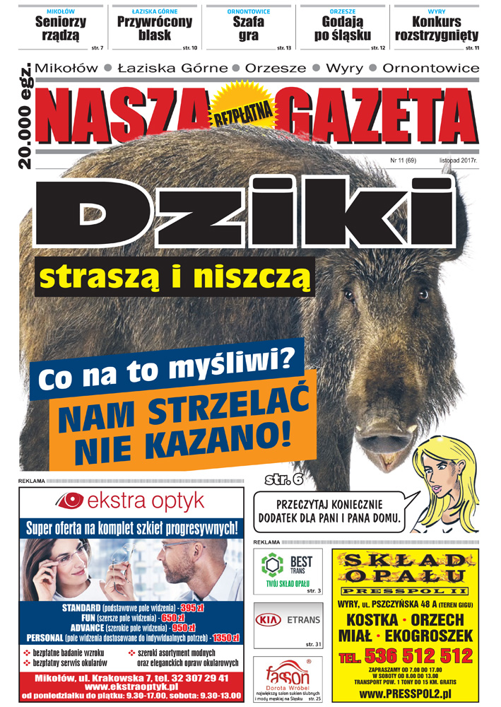 E-wydanie "Nasza Gazeta" - listopad 2017