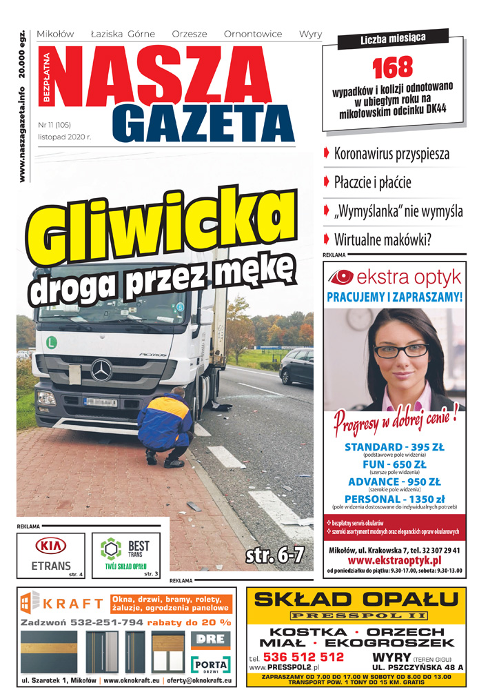 E-wydanie "Nasza Gazeta" - listopad 2020