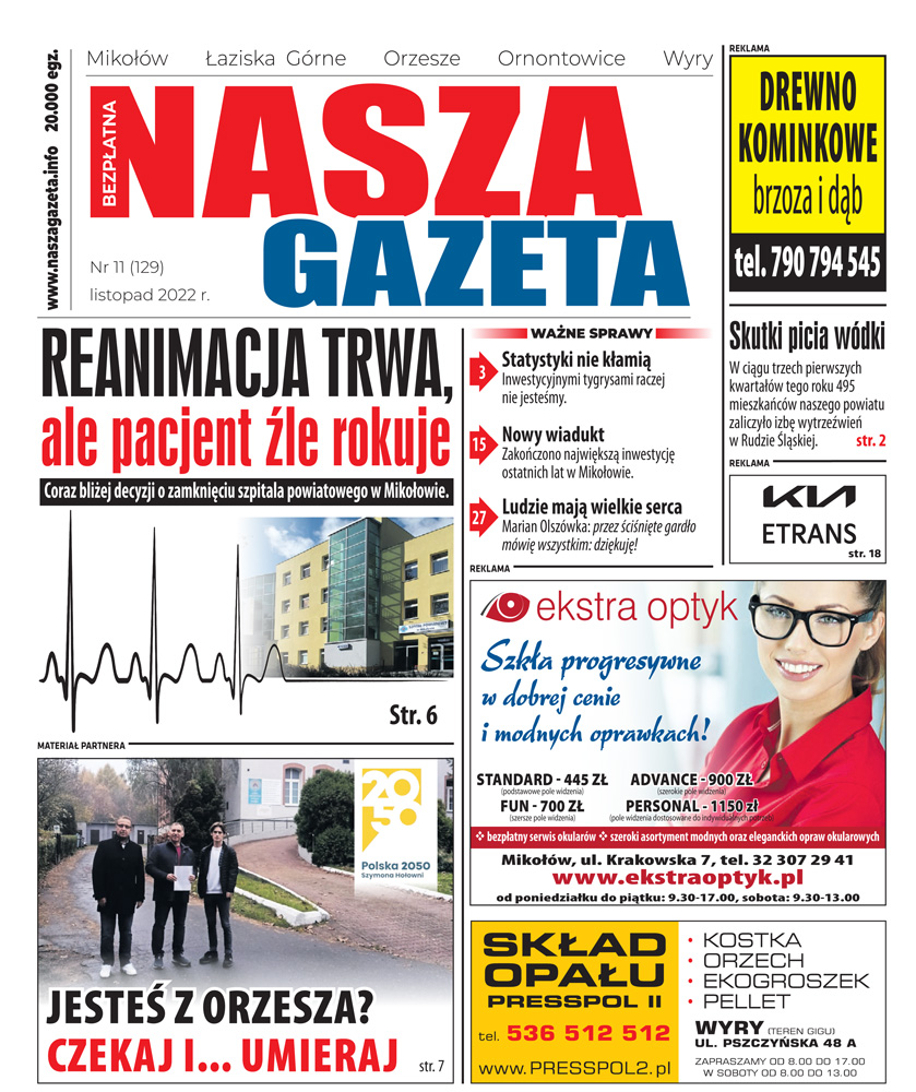 E-wydanie "Nasza Gazeta" - listopad 2022