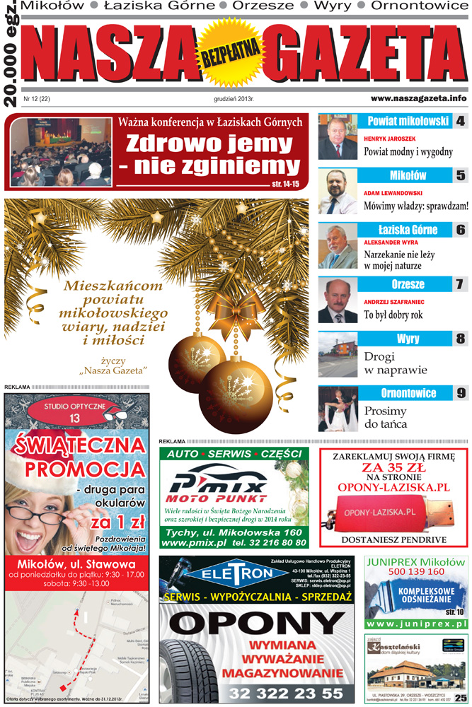 E-wydanie "Nasza Gazeta" - grudzień 2013