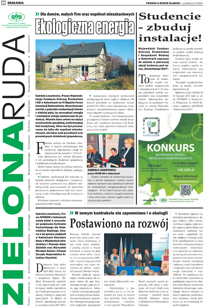 E-wydanie "Zielona Ruda" - październik 2014