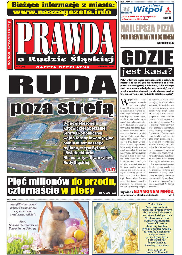 E-wydanie "Prawda o Rudzie Śląskiej" - kwiecień 2014