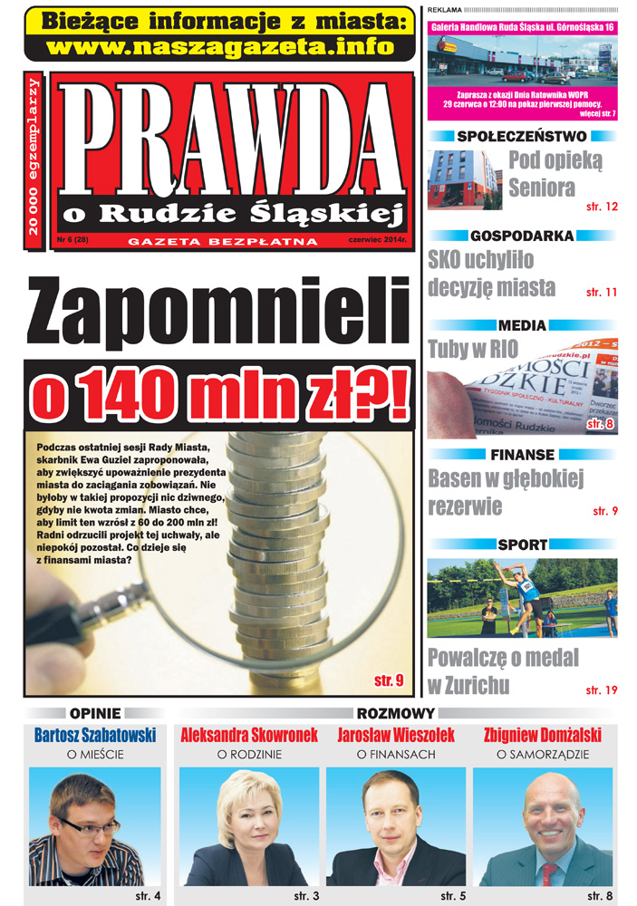E-wydanie "Prawda o Rudzie Śląskiej" - czerwiec 2014