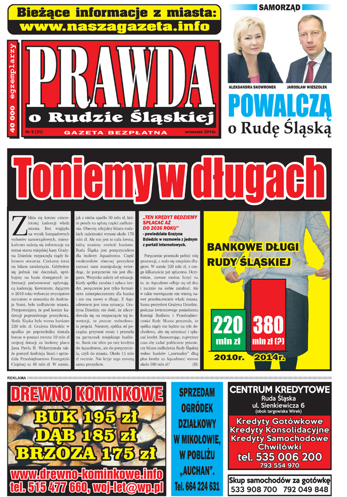 E-wydanie "Prawda o Rudzie Śląskiej" - wrzesień 2014